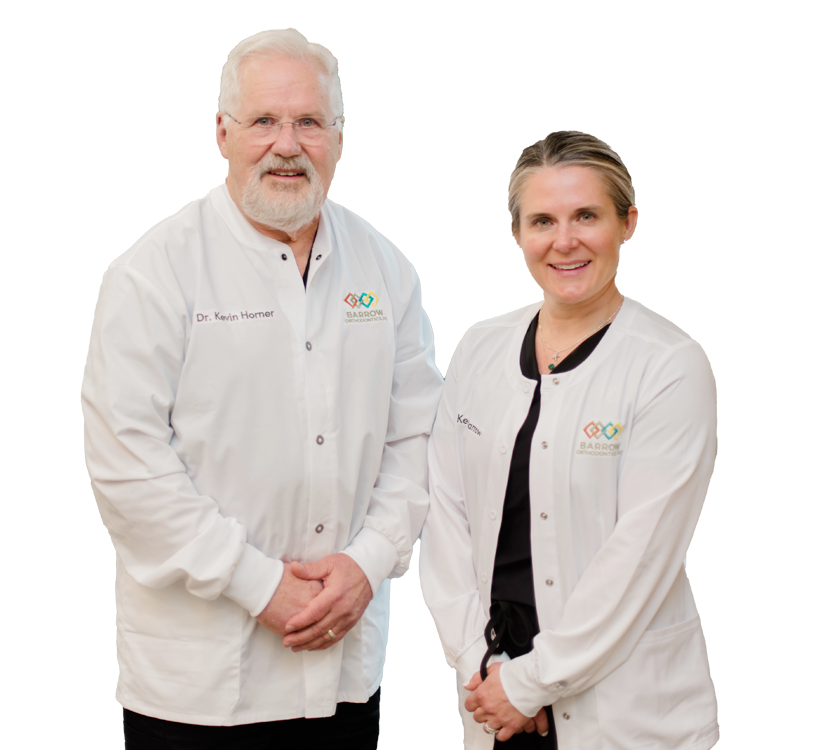 Doctor and staff